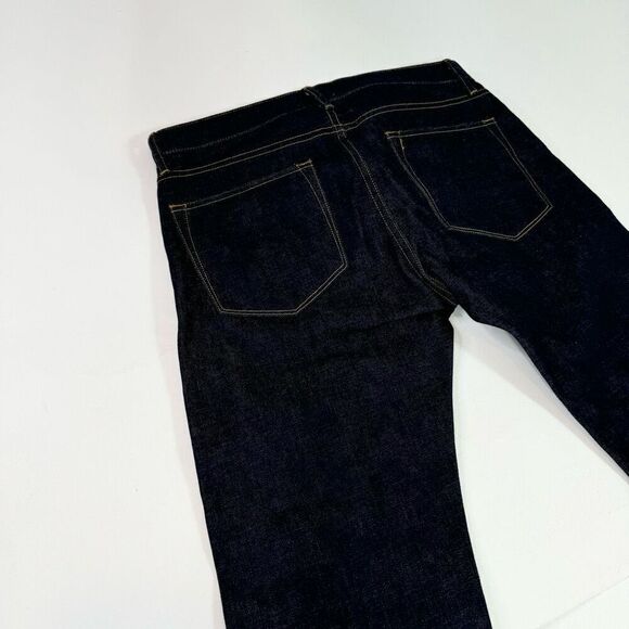 Buck Mason Jeans Mens Size 32 Blue Cotton Five Pocket Button Fly Denim New - Picture 8 of 11